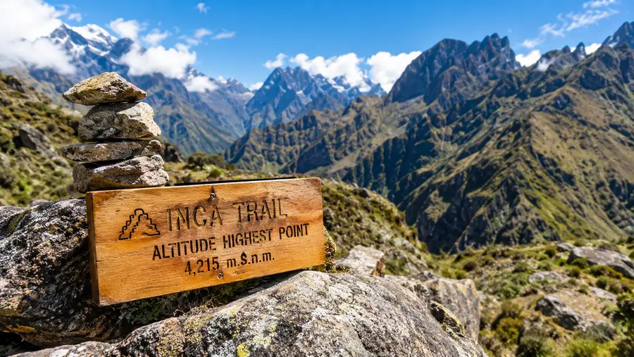 Inca Trail Altitude Highest Point